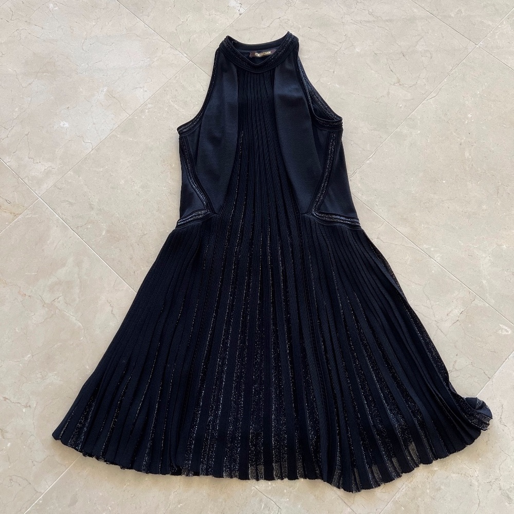 Roberto Cavalli Black Knit Dress Size 44